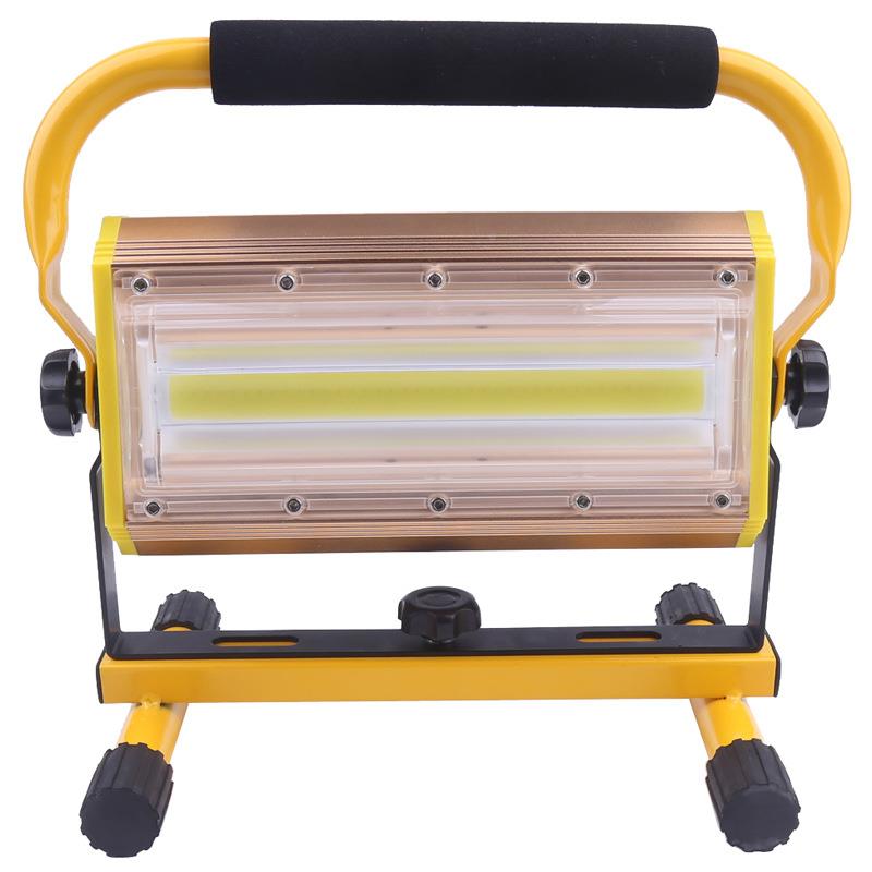 010W光户外应急手提式野营泛车光户外投光灯充电投光灯载信号警示