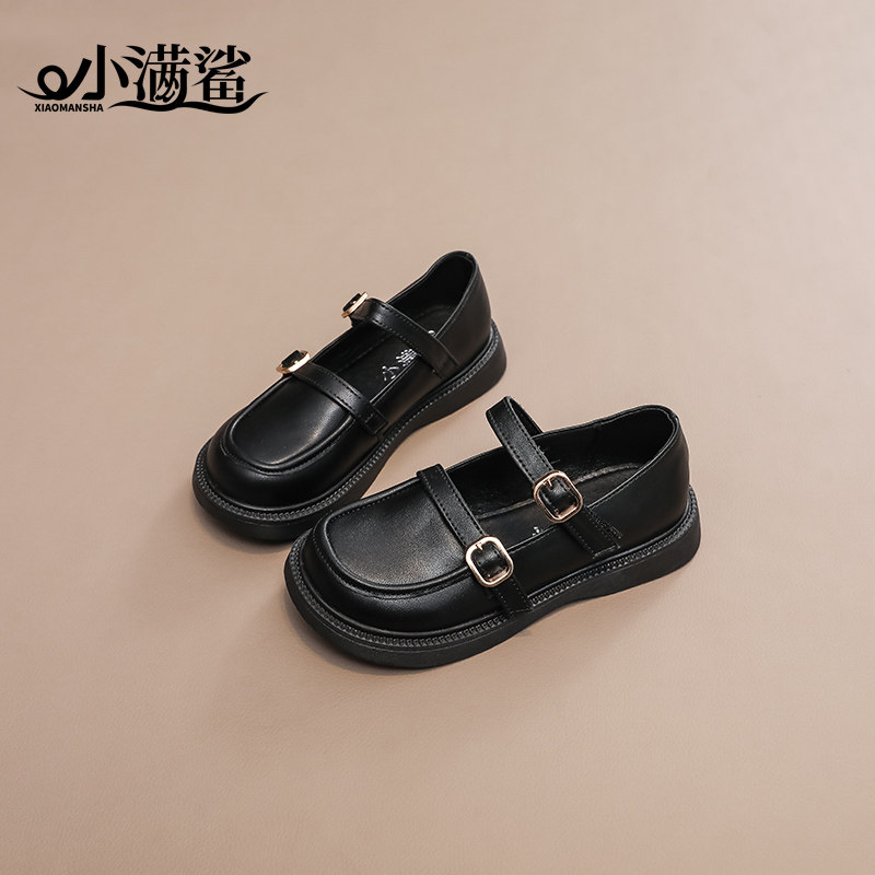 小满鲨春秋女童乐福表演公主鞋