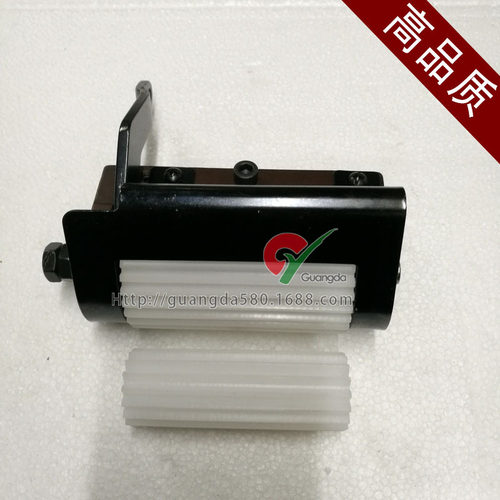供应银箭橡筋高品质后拖轮 胶轮细齿轮 多针车拖布轮 VC008用