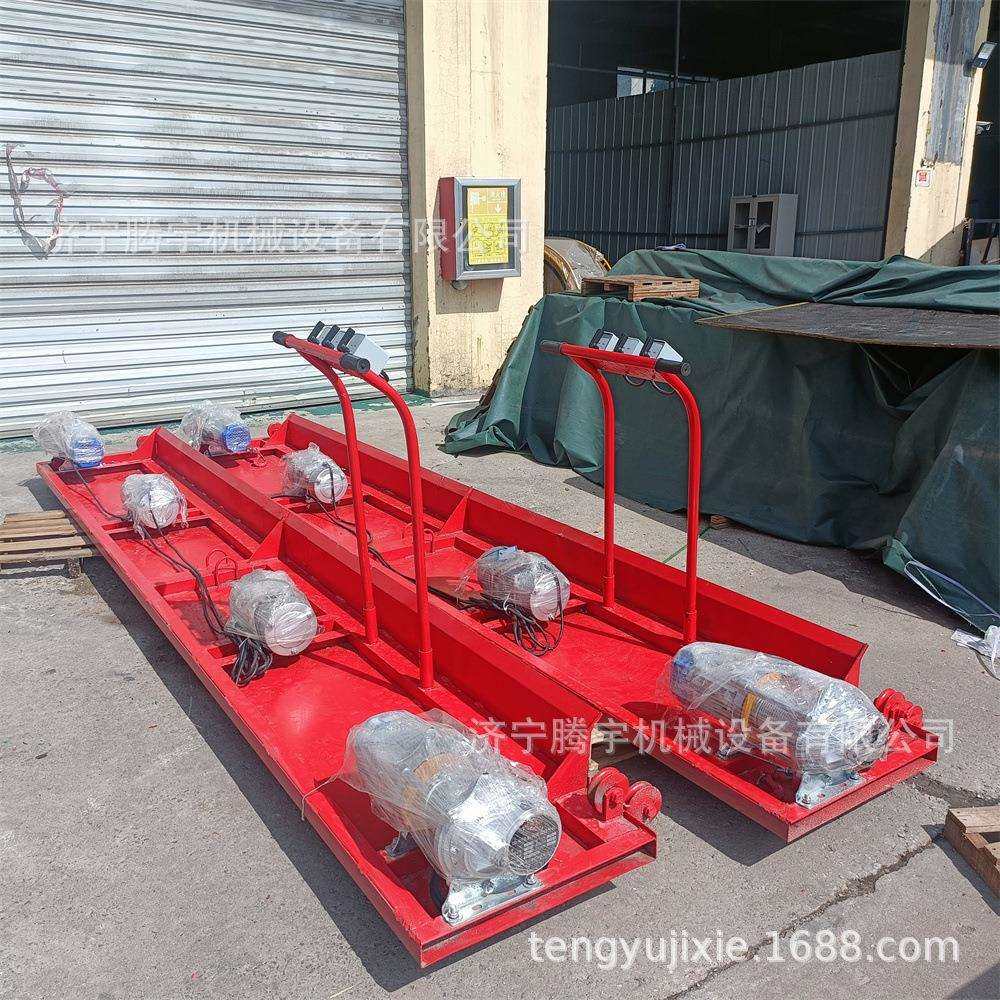 护坡用整平机多少钱台带振动器卷扬机的护坡用平板振动器