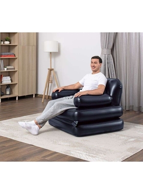 Bestway75114五合一单人充气沙发 办公室户外懒人充气凳 家用躺椅