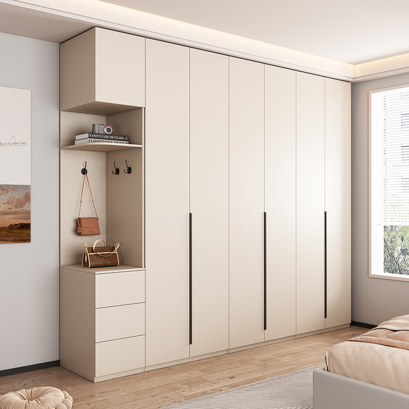 欧派2024年新款一门到顶衣柜家用卧室对开门现代简约大小户型实木
