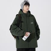 2023秋款 连帽夹克D802F61白底模特