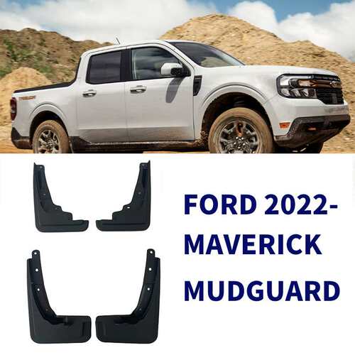 适用于福特Maverick 2022-24款汽车挡泥板外贸挡泥皮瓦