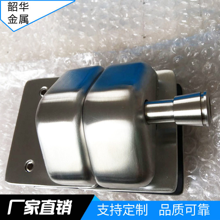 全不锈钢玻璃门180度磁力锁