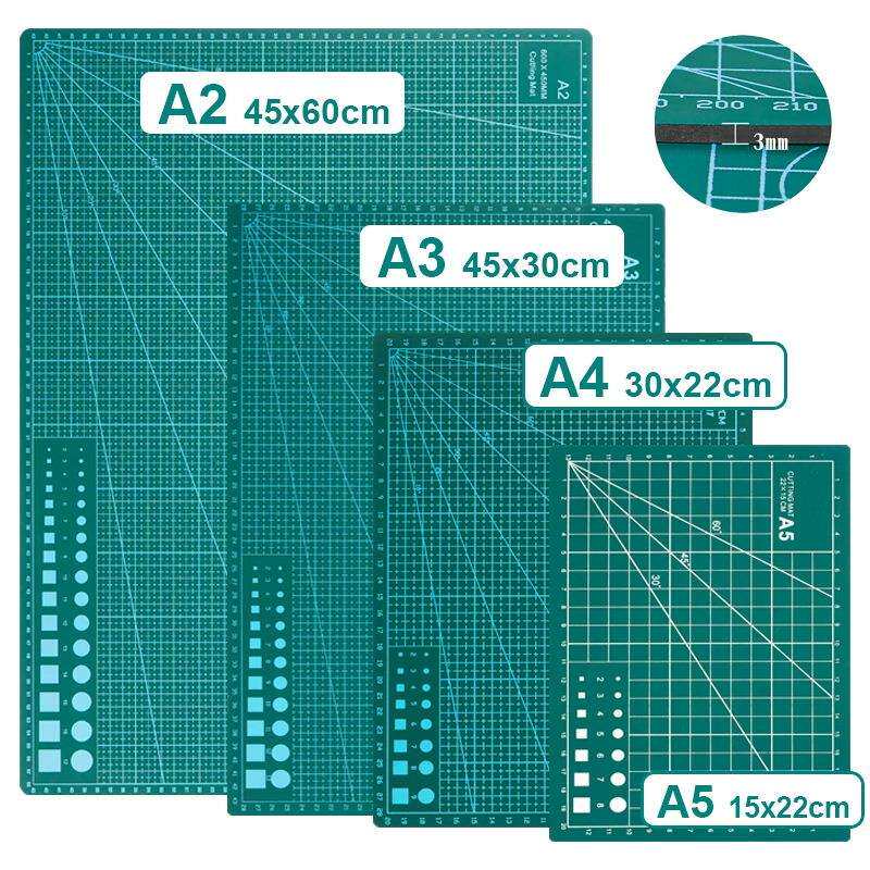 加厚切割垫板A3垫板A4雕刻版写字餐垫绘画板A2手工裁剪垫子模型垫