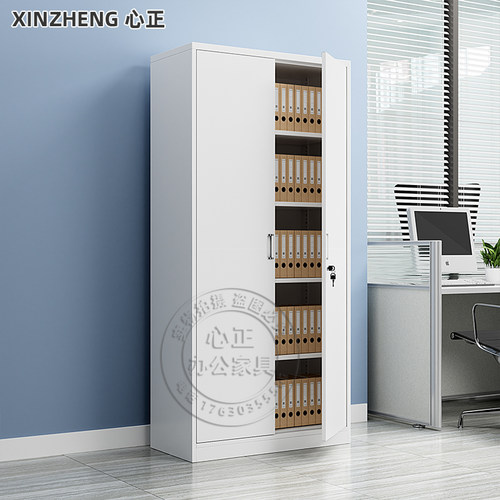 钢制文件柜办公室铁皮柜凭证档案保密柜工具柜资料办公柜子储物柜