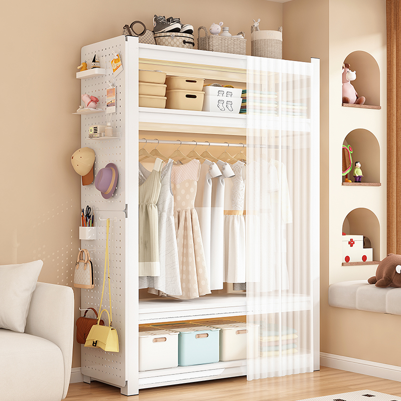 衣帽间家用开放式衣架落地衣帽架