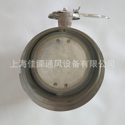 现货201不锈钢阀门风量调节阀304手动风阀开关通风管道蝶阀100mm