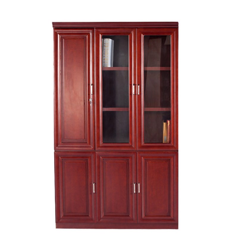 北京办公家具文件柜三门经理办公柜资料木质贴皮柜书柜贴皮更衣柜