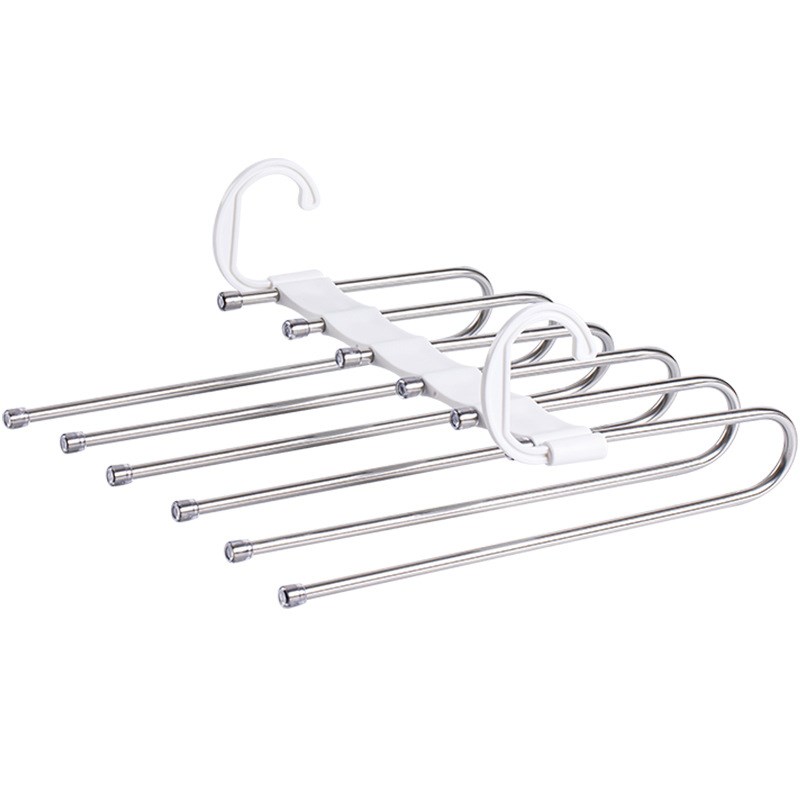 折叠裤架多功能多层挂裤子衣架神器家用专用裤夹衣柜收纳架裤挂架