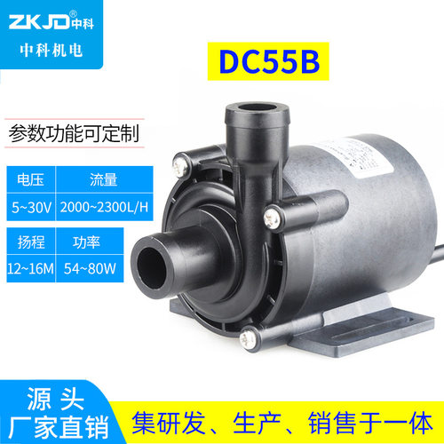 DC55B 镍铬液流电池循环水泵电解液循环泵中科世纪陶瓷轴套铁氟龙