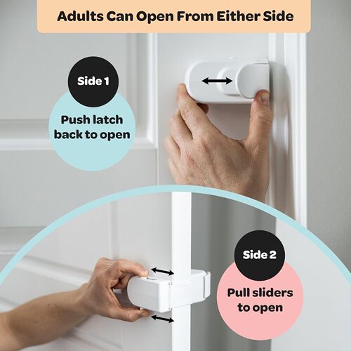 跨境热销儿童防护安全锁防夹手门阻锁 child safety door lock