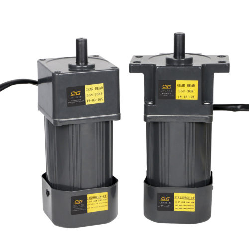 CTG调速电机厂家供应6W-250W交流减速220V调速马达齿轮减速马达