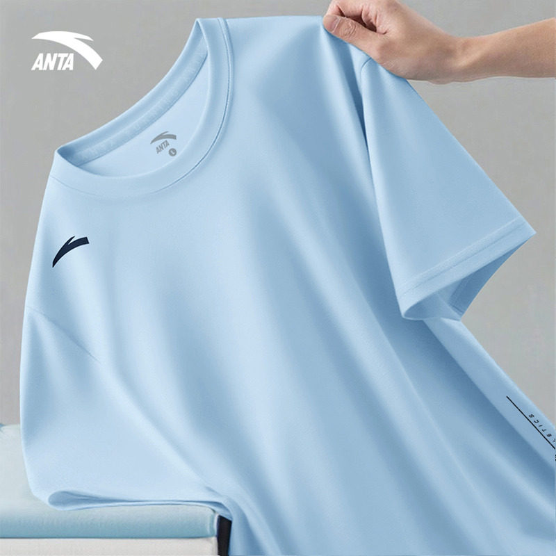 安踏短袖t恤男速干凉感运动2026夏季新款青少年半袖宽松透气健身 - 安踏万千里专卖店出品