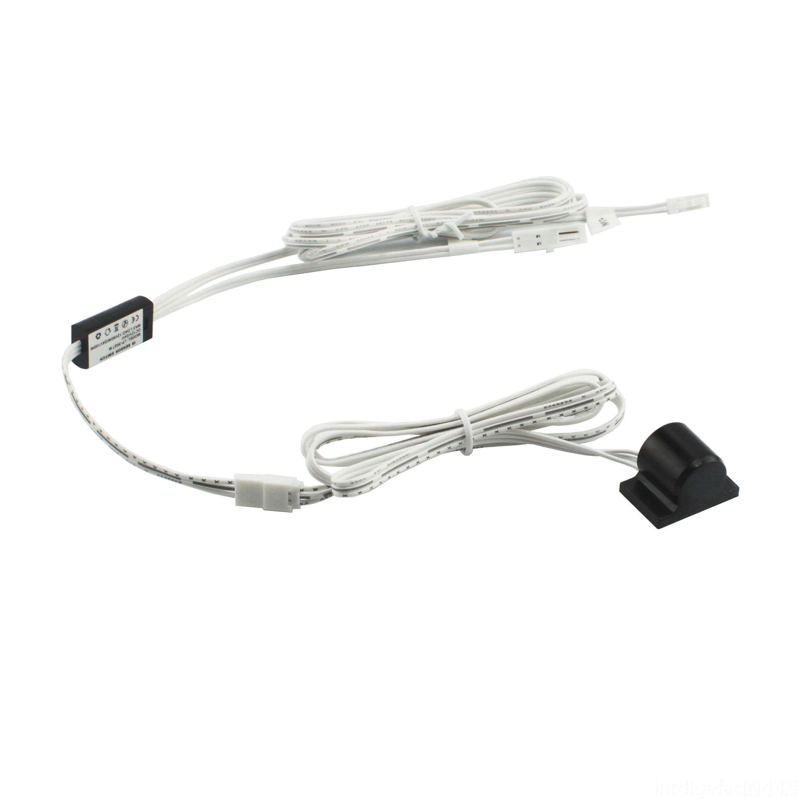 新款12V率24V通门控用门碰智能红应外感开关渐亮渐灭灯大功明装感