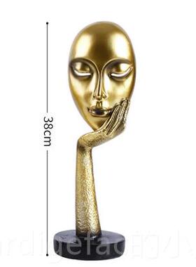 新款沉默是客厅酒柜装饰品办公室摆居件创意现代小家摆设卧室工艺