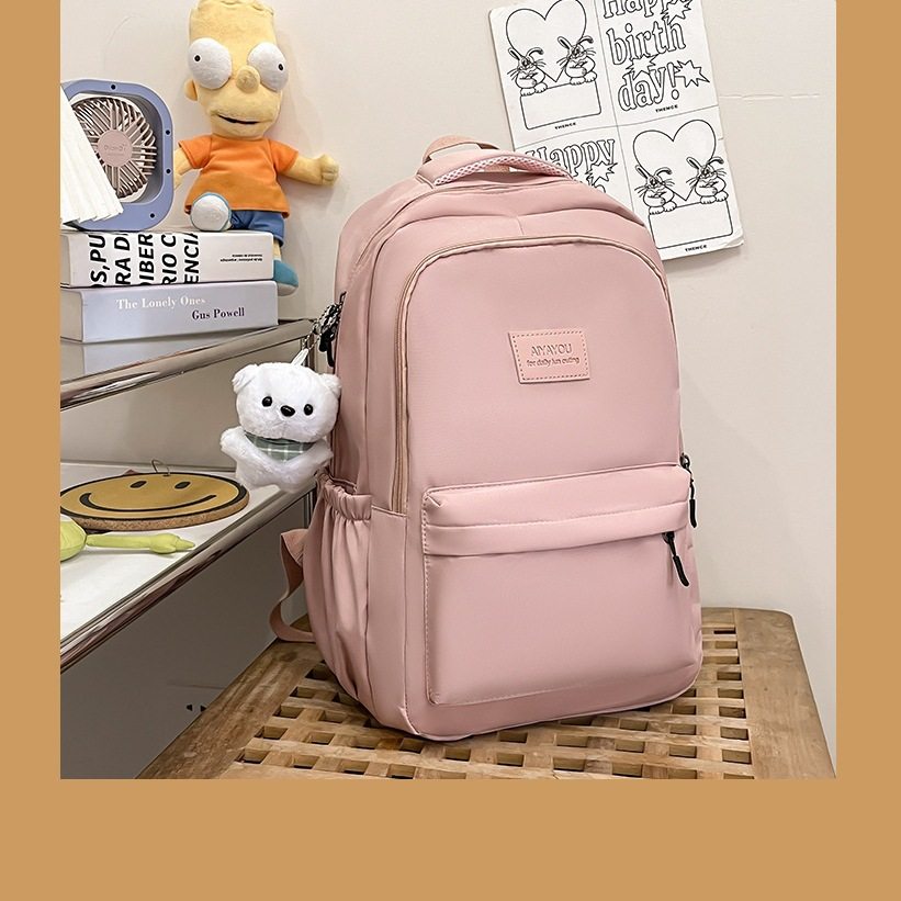 轻便大容量学生双肩背包