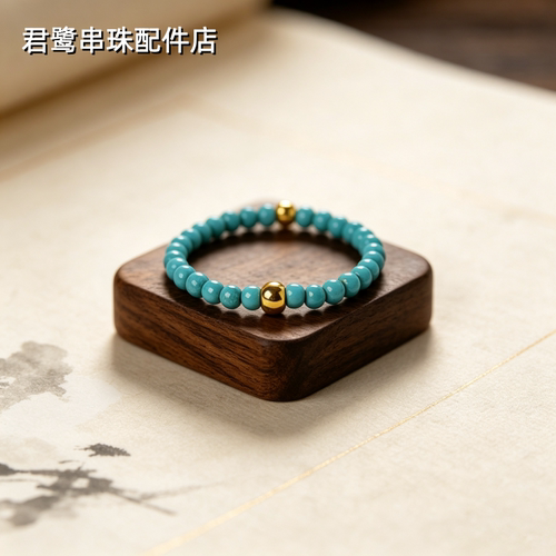 君鹭小圆珠转运珠串珠编绳隔珠