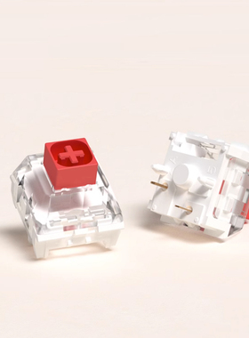 Kailh凯华BOX白轴红轴机械键盘轴体线性段落V2升级二代现货热插拔