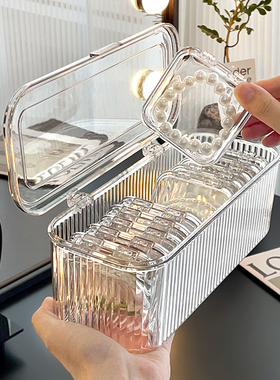 手镯收纳盒防氧化文玩水晶手串防尘透明便携式首饰专用整理盒