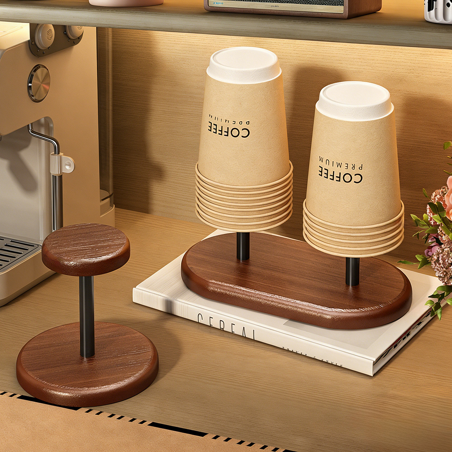 一次性杯子置物架高级感饮水机水杯架子放置咖啡茶杯纸杯架取杯器,家庭/个人清洁工具,杯架,淘宝优惠券,粉丝福利购,淘宝优惠卷