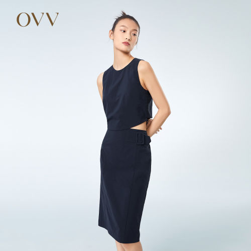 【SOLOTEX微风系列】OVV春夏女装无袖短款圆领背心GNSCJ23002A