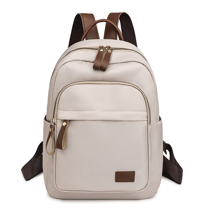 稳音2026休闲简约风双肩包女生时尚旅行背包轻便百搭大容量通勤包