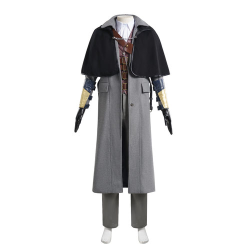 万圣节bloodborne血源诅cos服Gehrman杰尔曼猎人同款cosplay