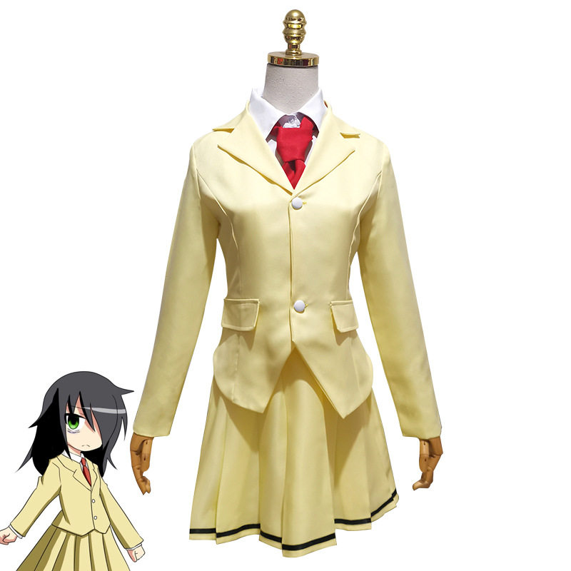 丧女黑木智子cos服校园制服可爱高中腐女西服cosplay动漫套装