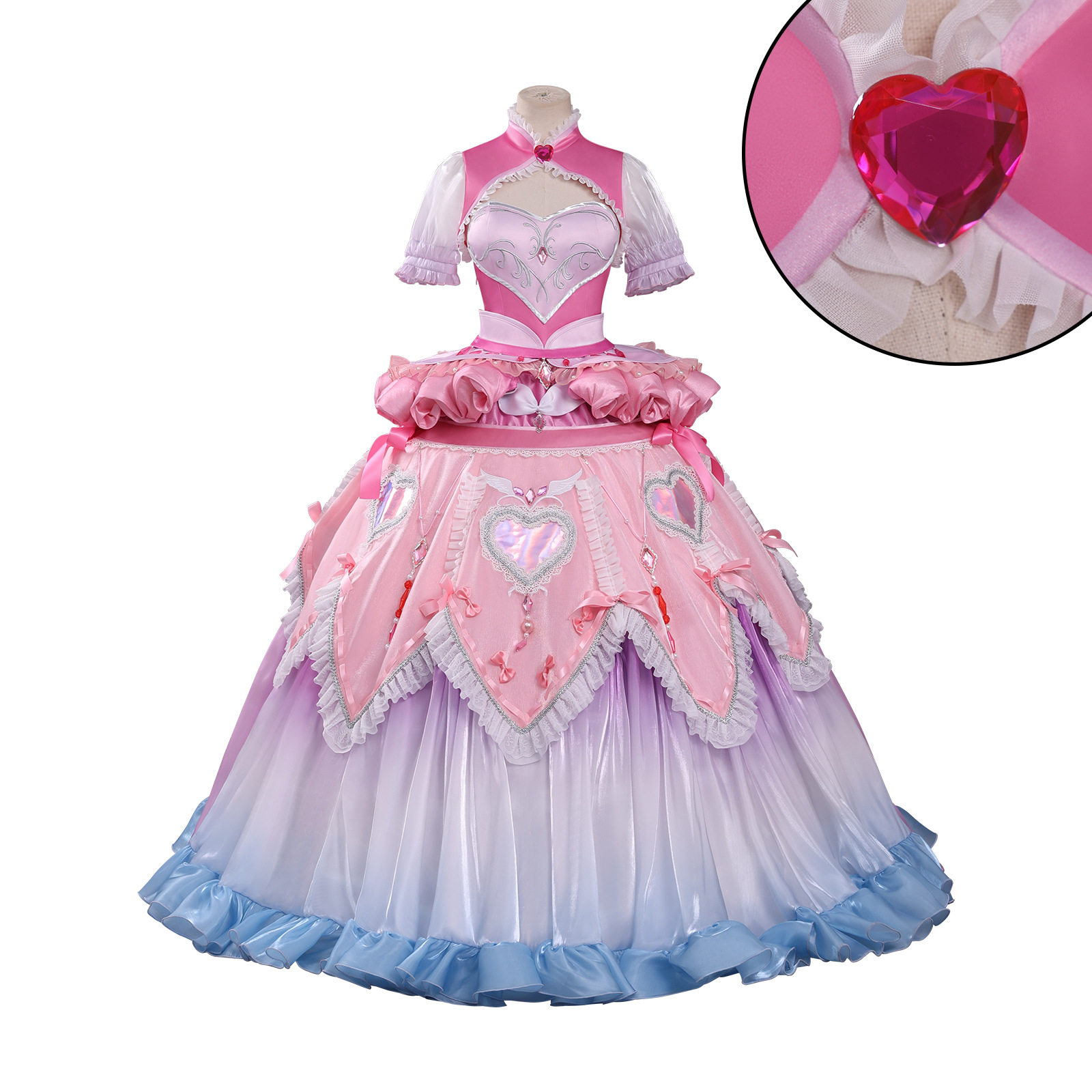 精灵梦叶罗丽情公主cos服灵犀阁阁主艾珍礼服裙cosplay万圣节服装