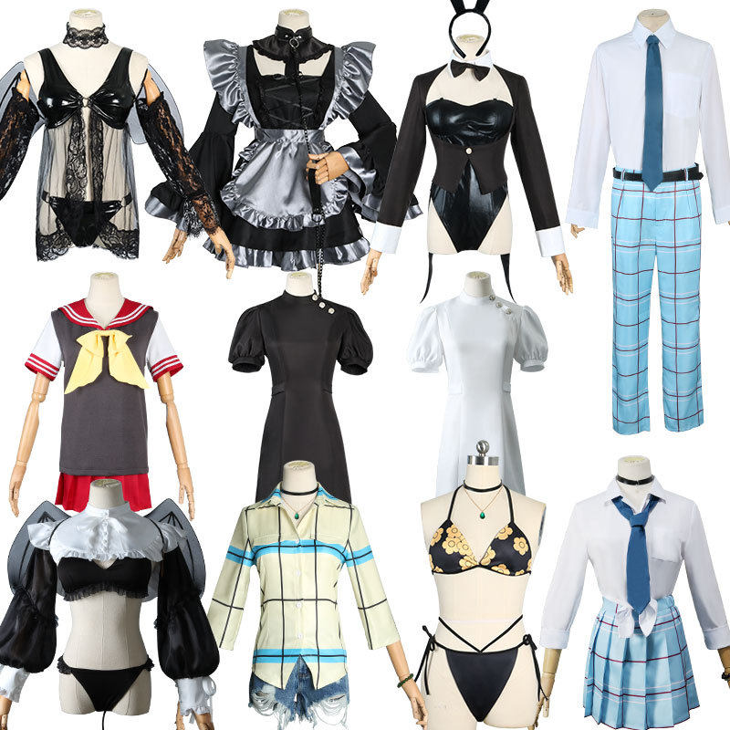 更衣人偶坠入爱河喜多川海梦恶魔兔女郎黑江雫cos服动漫泳装女装