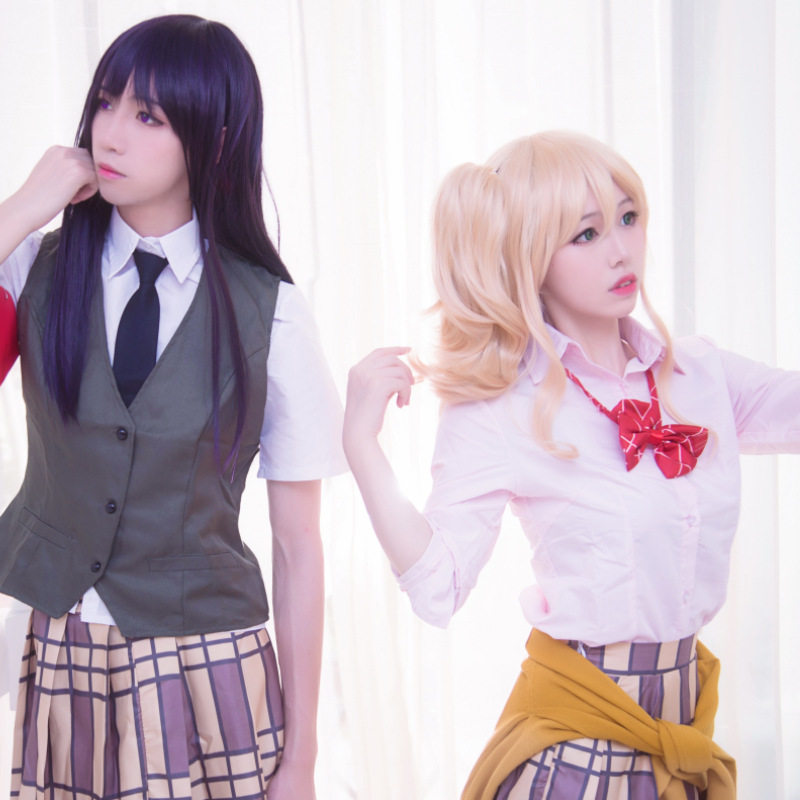 2023新款柑橘味香气cos服蓝原柚子蓝原芽衣校服制服现货