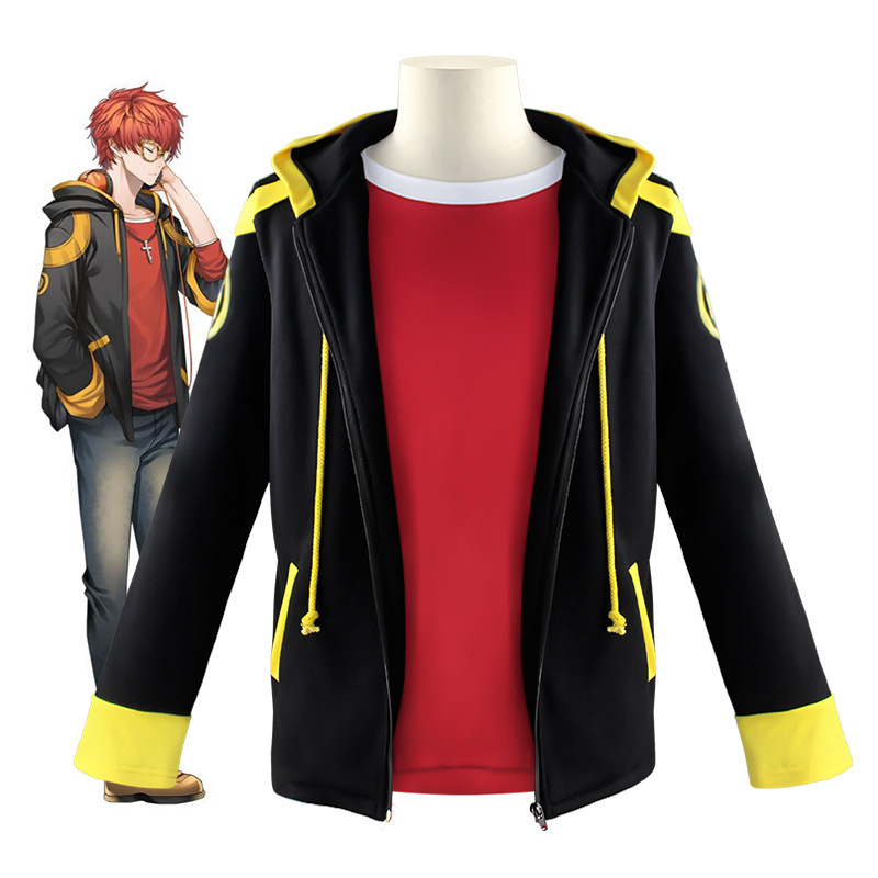 神秘的信使707mysticmessenger抓绒卫衣cosplay服装现货