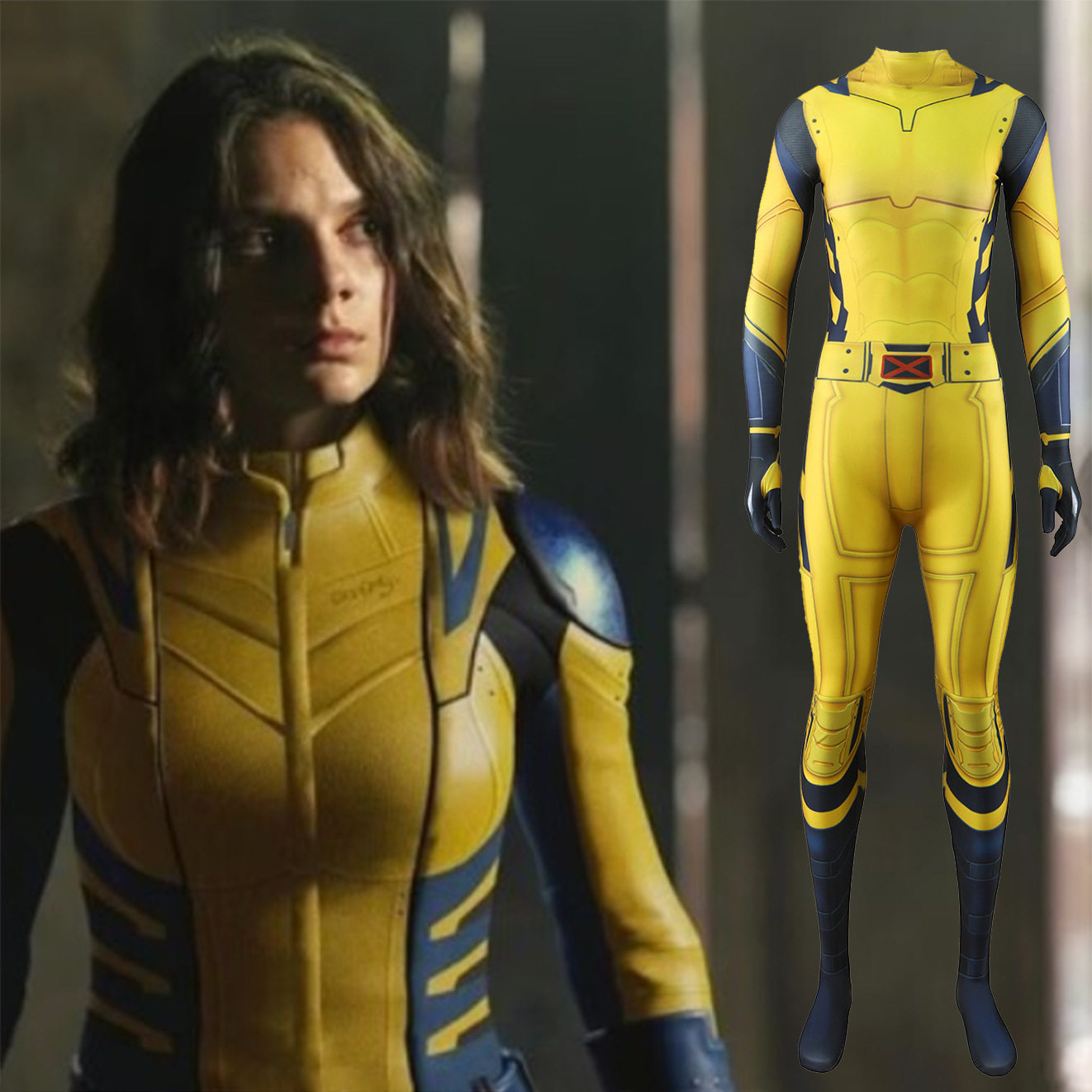 电影死侍3金刚狼女cos衣服Deadpool角色扮演连体衣TheBoys