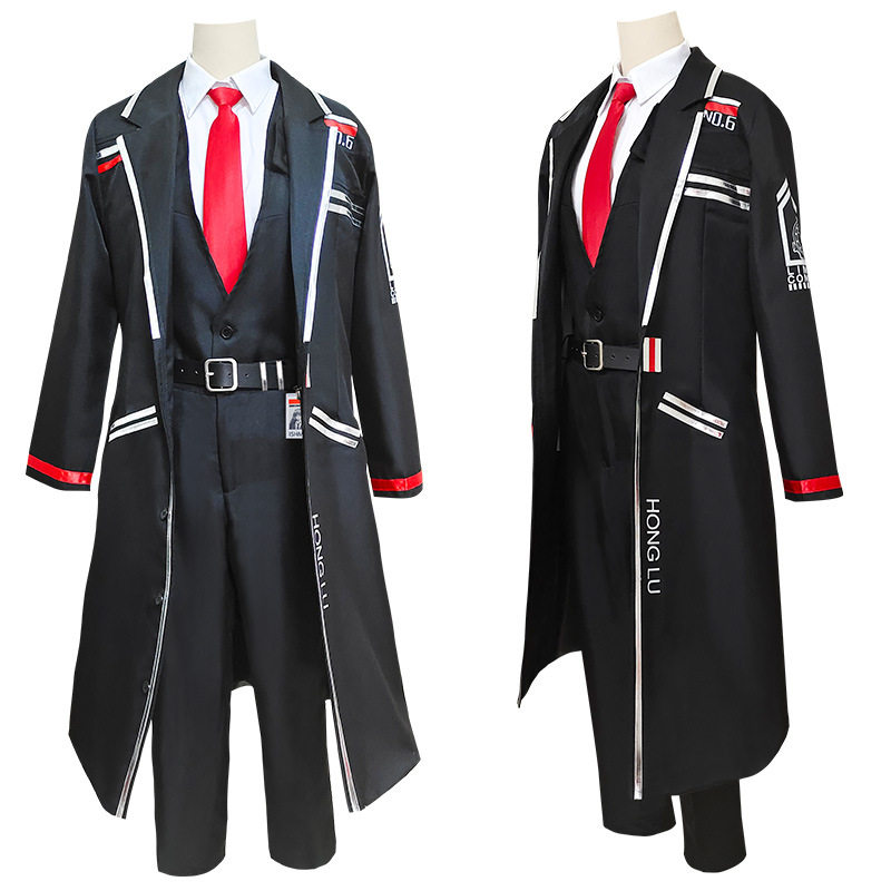 边狱巴士公司cos鸿璐浮士德长款游戏全套黑色制服cosplay服装