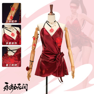 永劫无间cos宁红夜cos服夏日派对午后瑰夏泳装宁红夜cosplay服