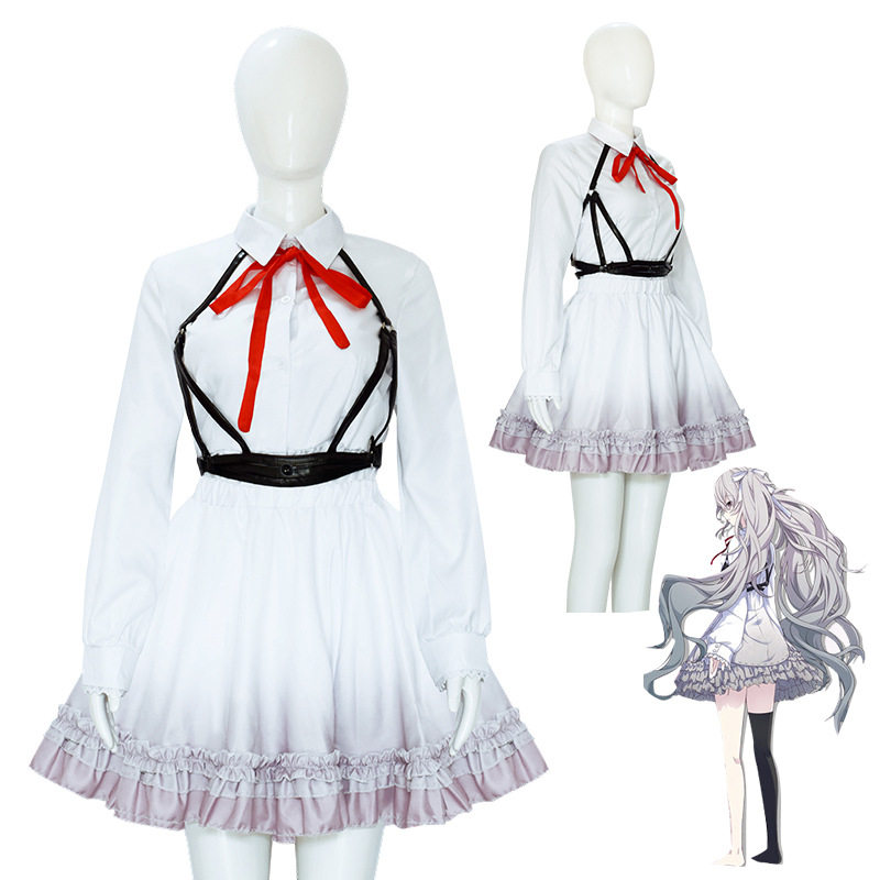 世界计划彩色舞台cos虚拟歌手cos无人世界miku/rin初音未来白葱