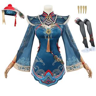 玉玲珑墨行衣cos服永劫无间玉玲珑小僵尸墨行衣cosplay游戏服装