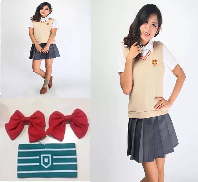 某科学的超电磁炮御坂美琴炮姐白井黑子常盘台校服cos现货