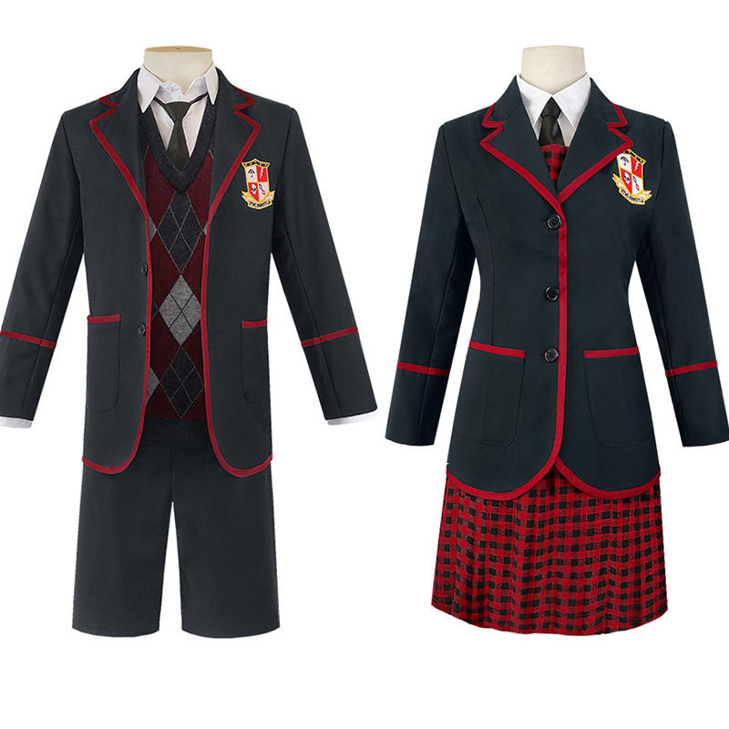 伞学院cos校服雨伞学院cosplay动漫服装美剧万圣节服饰