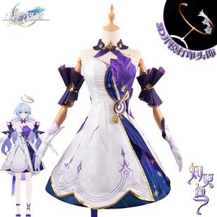 金狐狸知更鸟cos服高级暗纹版崩坏星穹铁道游戏二次元同款cosplay