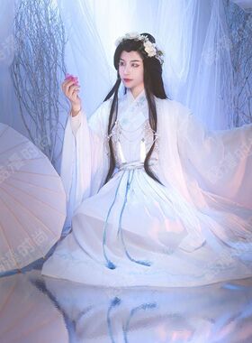 天官赐福谢怜cos服白色仙气古装沈兰舟汉服楚晚宁cosplay套装男女