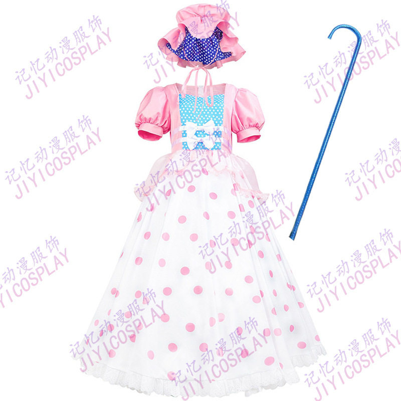 现货万圣节女装玩具总动员同款牧羊女Cosplay服演出服