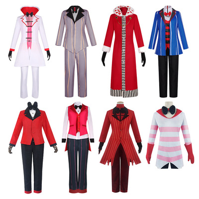 地狱客栈cosplay漫展表演服装路西法阿拉斯托角色扮演cos舞台服