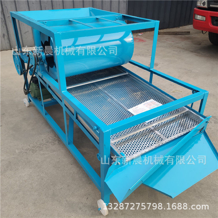 小型粮食振动筛选机 稻谷除杂机 小麦绿豆清选除杂机