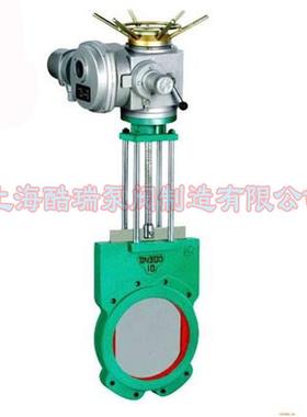 Z273X 电液动浆液阀 对夹电液动刀型闸阀 牌铸铁电液动阀门