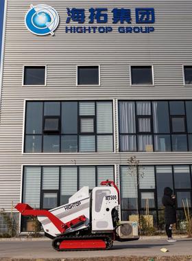 燃油动力智能履带翻斗车 全自动液压自卸车 出口波兰Tipper tru