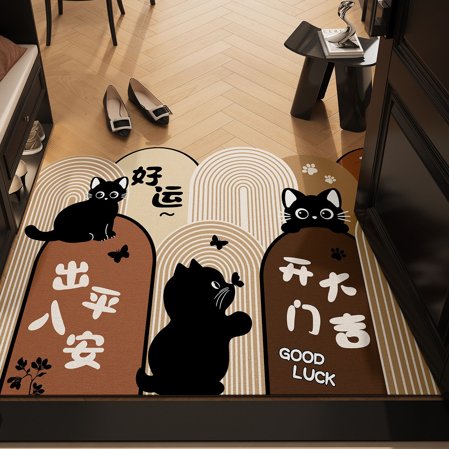 硅藻泥入户门地垫超薄不卡门2026年新款门口防滑脚垫进门地毯门垫,居家布艺,入户地垫,淘宝优惠券,粉丝福利购,淘宝优惠卷