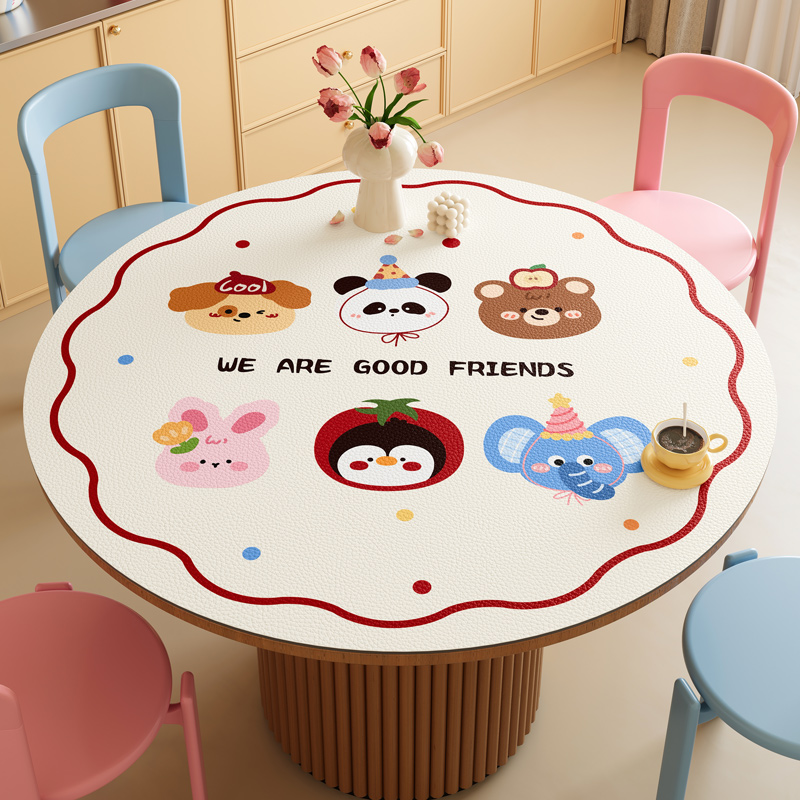 小圆桌桌垫防水防油免洗隔热防烫